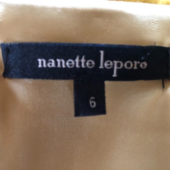 Nanette Lepore Absinthe Dress Size 6 in Marigold NWT - Picture 5 of 8